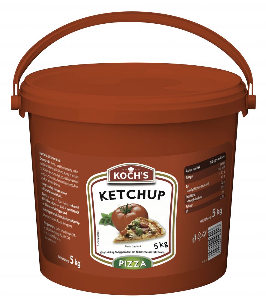Pizza  ketchup (szósz) 5kg