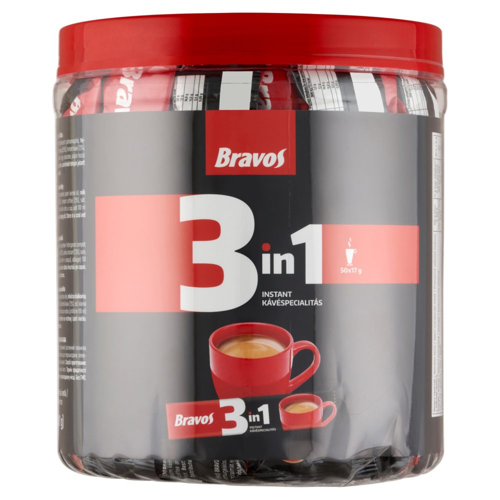 Bravos 3:1 instant kávé    50db