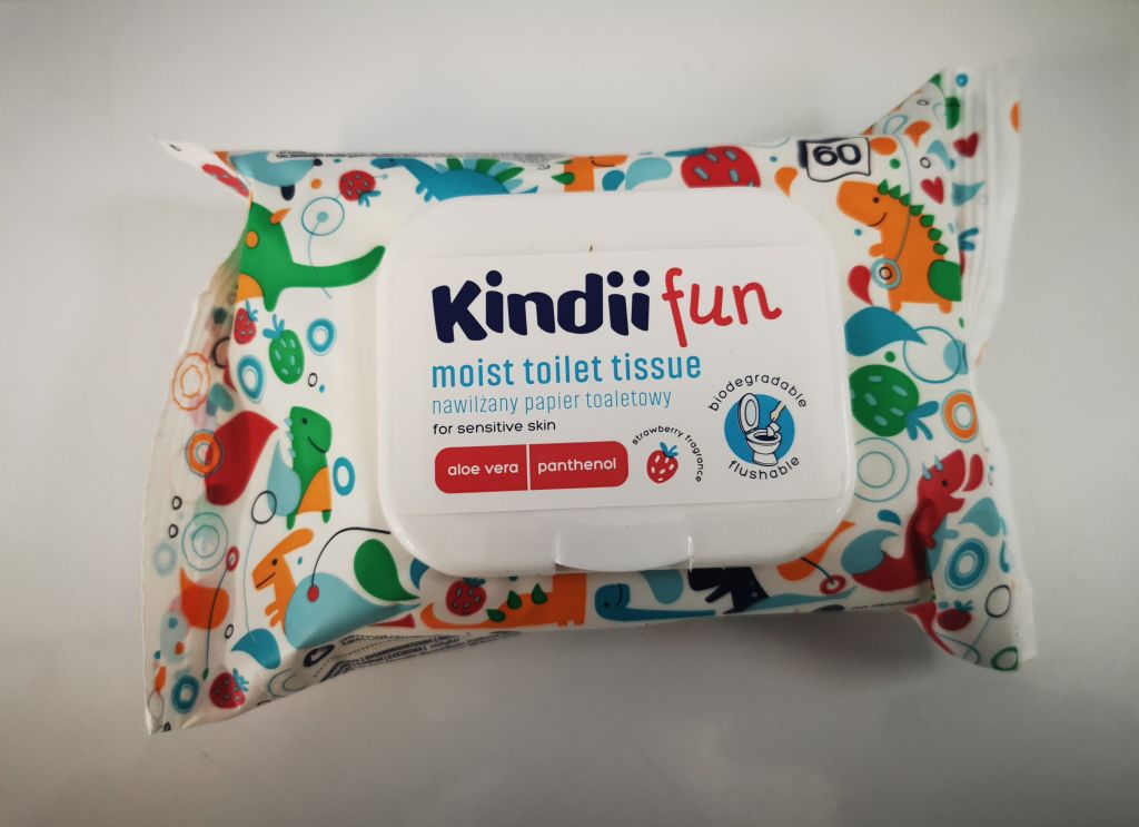 Cleanic Kindii Kids Nedves Toalettpapír