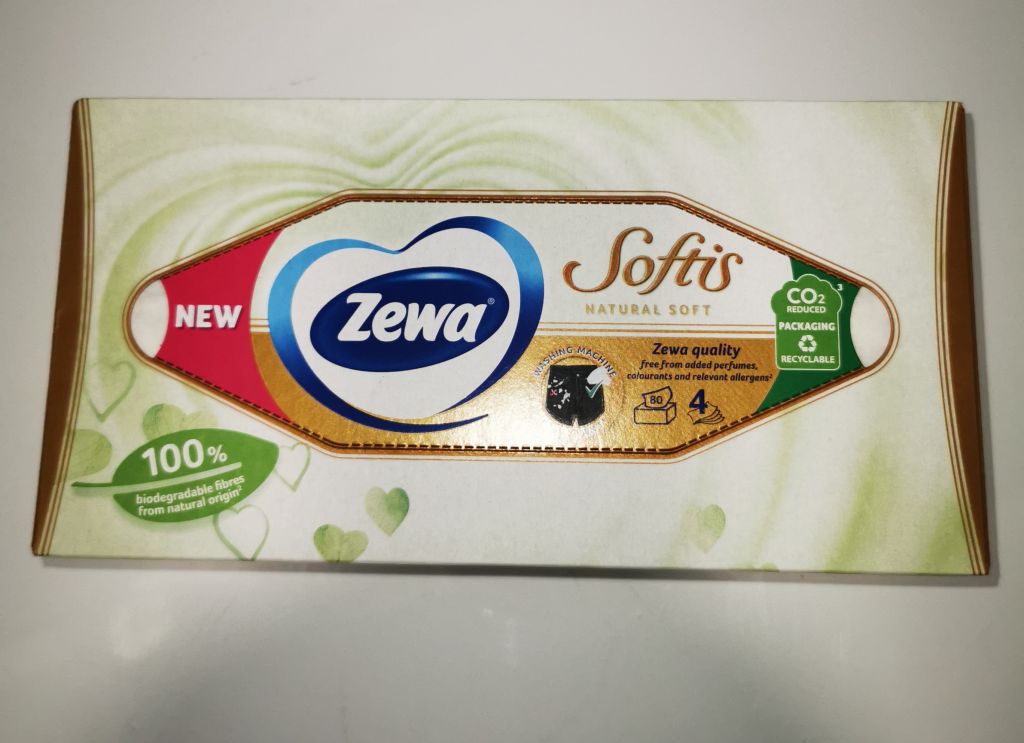Zewa Softis papír zsebkendő