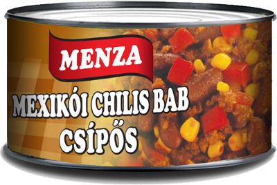 Menza Mexikói chilis bab csípős