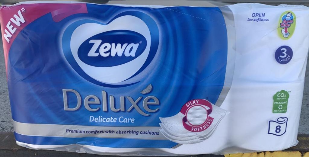 Zewa Deluxe 3 rétegű Toalettpapír