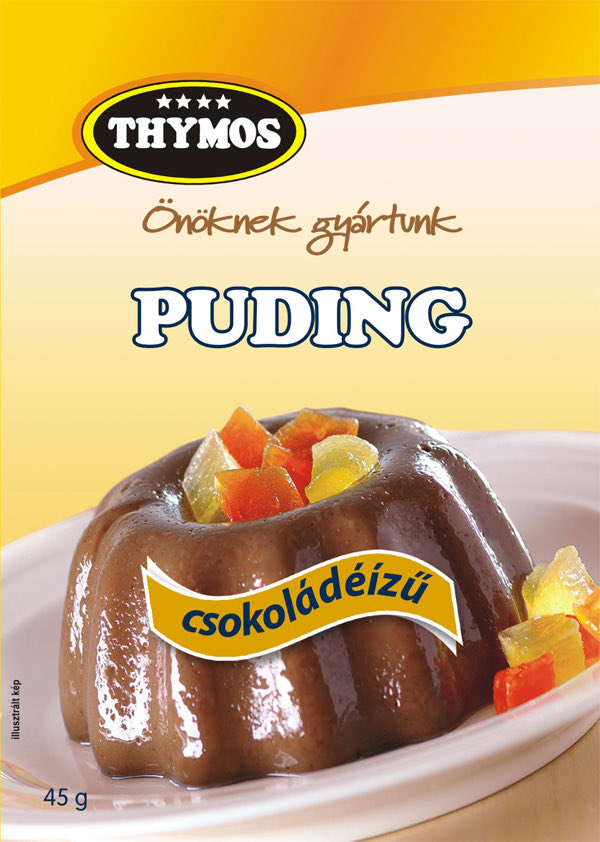Csokoládé ízű puding 45g