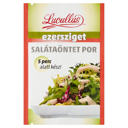 Lucullus saláta öntet ezersziget 12 gr